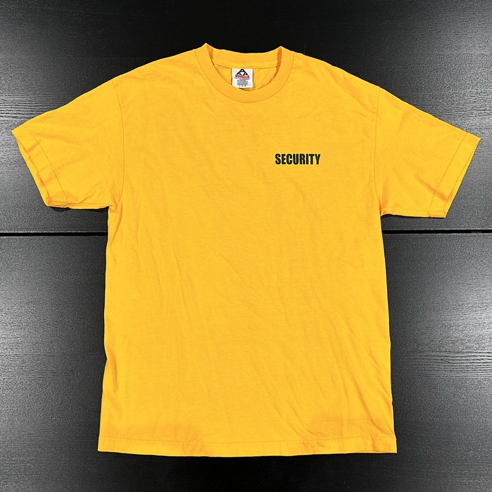 Yellow Security Shirt - L